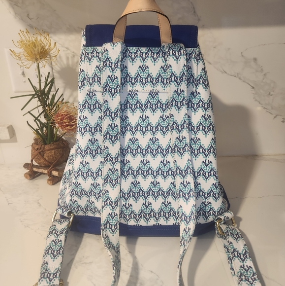 Vineyard Vines Royal Ocean Blue EUC Backpack - Picture 5 of 12